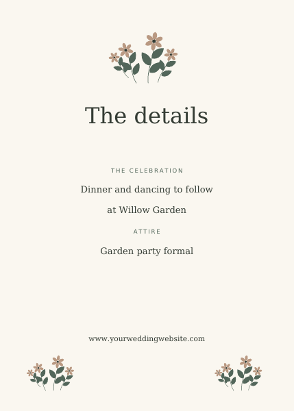 Wedlaris Signature Wildflower — Editable Canva Wedding Suite